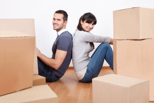 Local office movers handling commercial relocation equipment in Selsdon